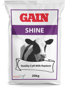 GAIN Shine Quality Calf Milk Replacer product pack