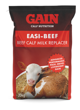 GAIN Easi-Beef Calf Milk Replacer product pack