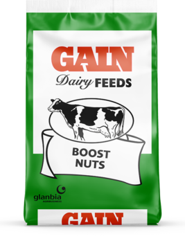 image of boost dairy nuts product pack