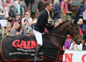 horse rider on horse at GAIN event