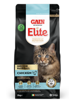 GAIN cat food for indoor hairball