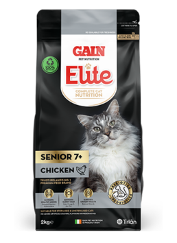 GAIN cat food for senior cats