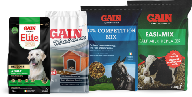 Image of GAIN product packs